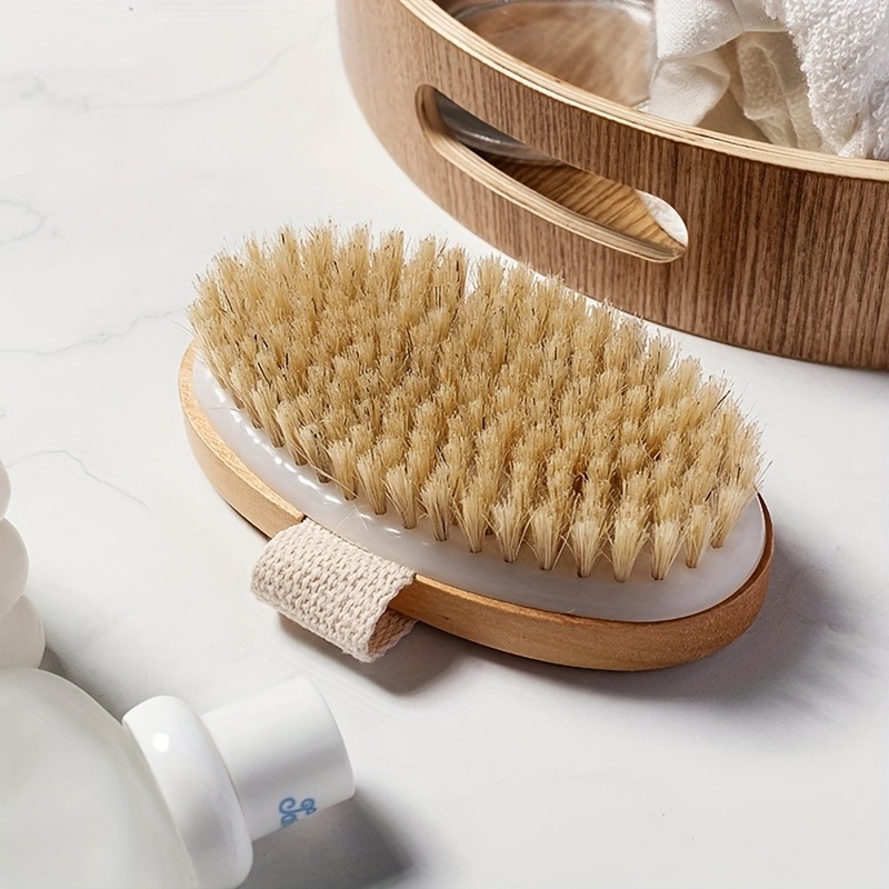 Dry Brush Body - Natural Bristle Body Spa Brush |