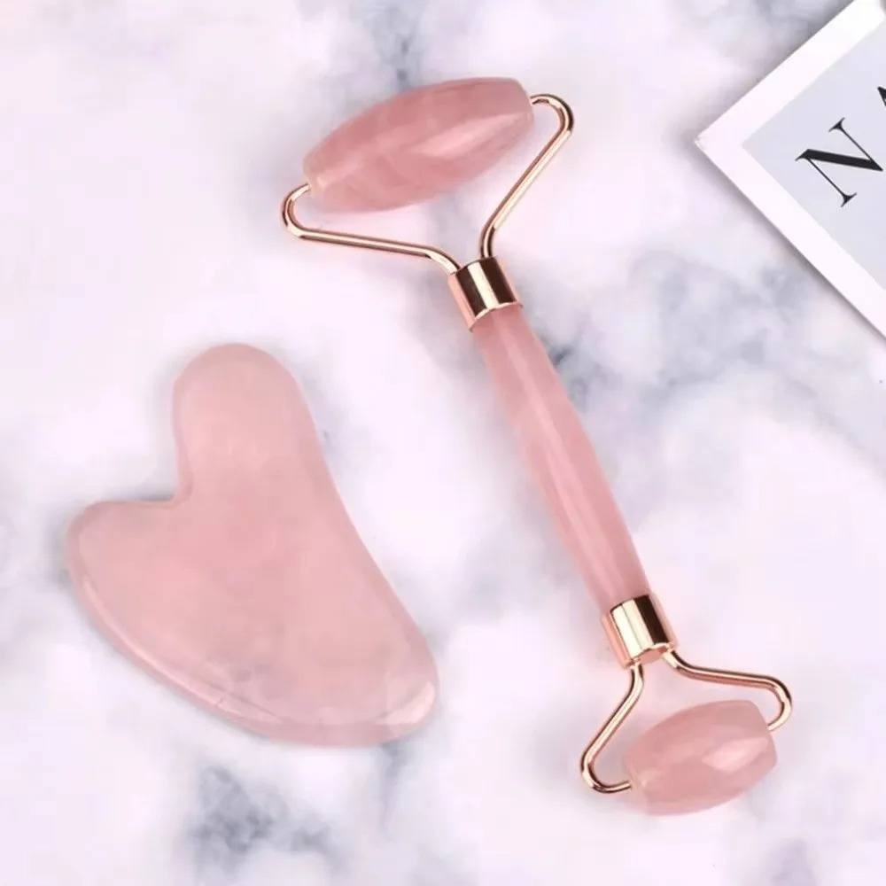 Spa Wellness Locations - Gua Sha & Facial Roller Set,