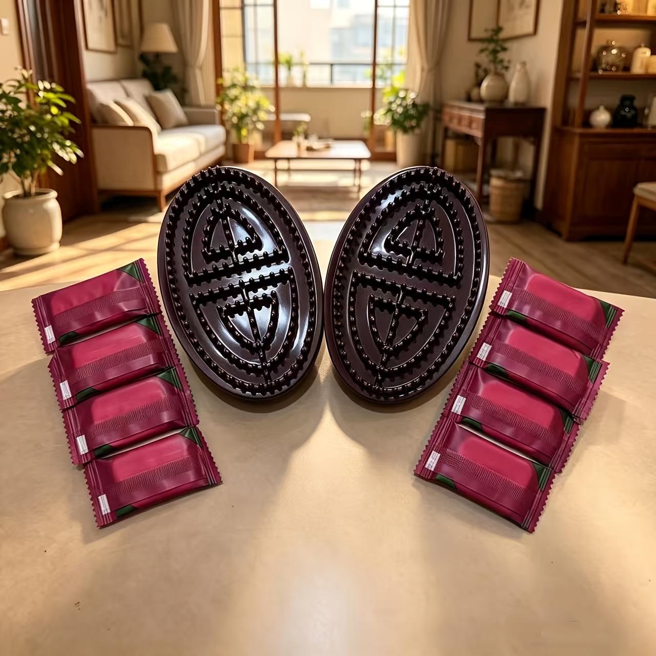 1 Set  Massage Brush Set - Mer - Dry Brush Body 评论和价格
