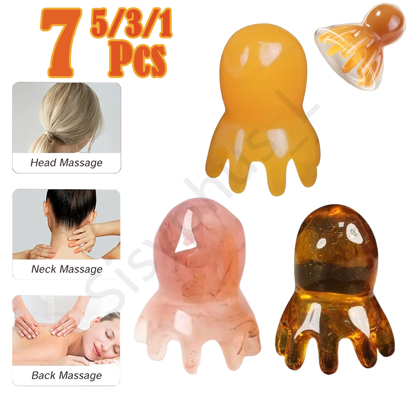 Portable Resin Octopus Comb  S - Spa Y Wellness 评论和价格