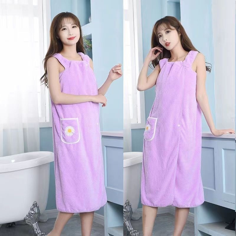 Extra Long Pink Floral Bath To - Spa Y Wellness 评论和价格