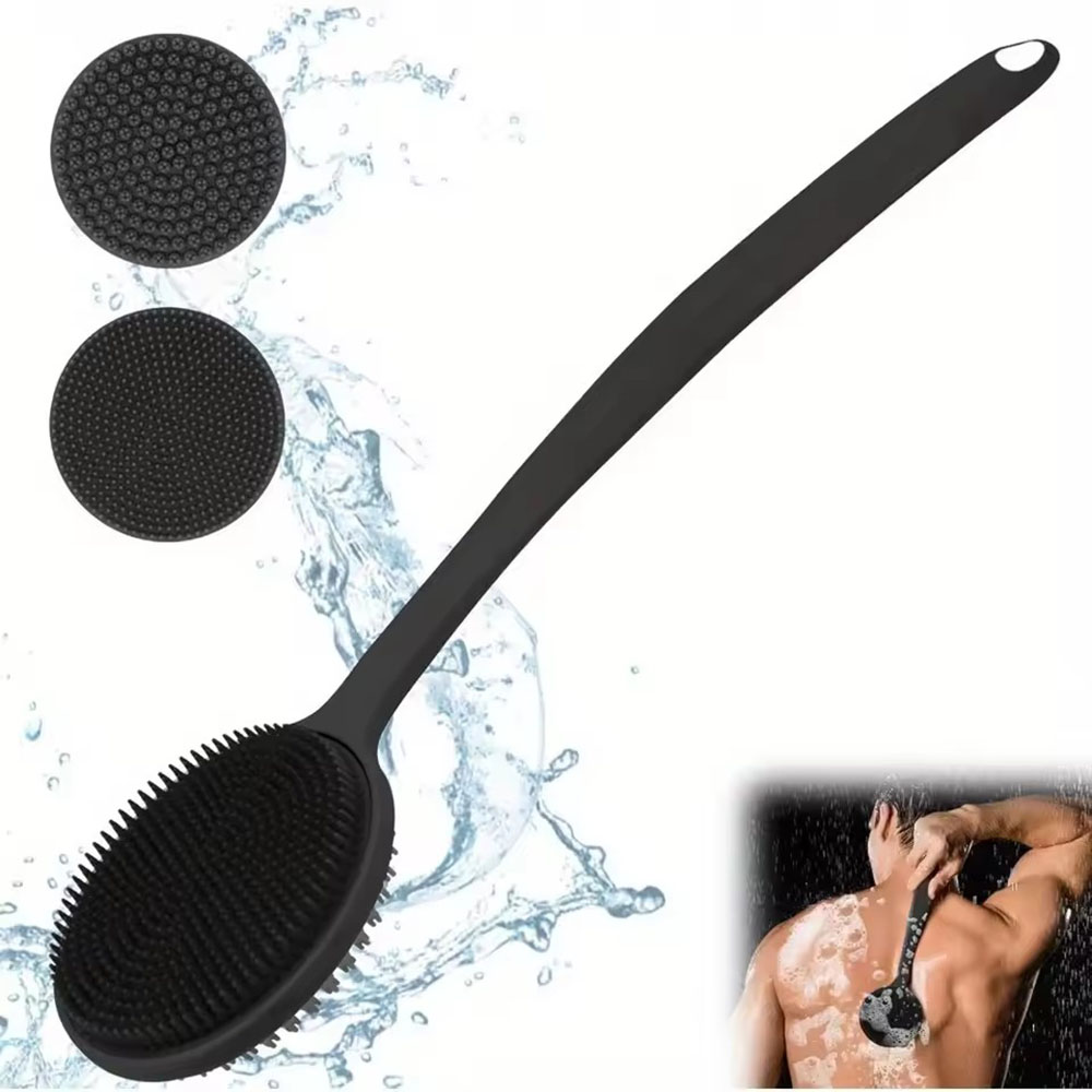1pc Silicone Back Scrubber Bru - Dry Brush Body 评论和价格