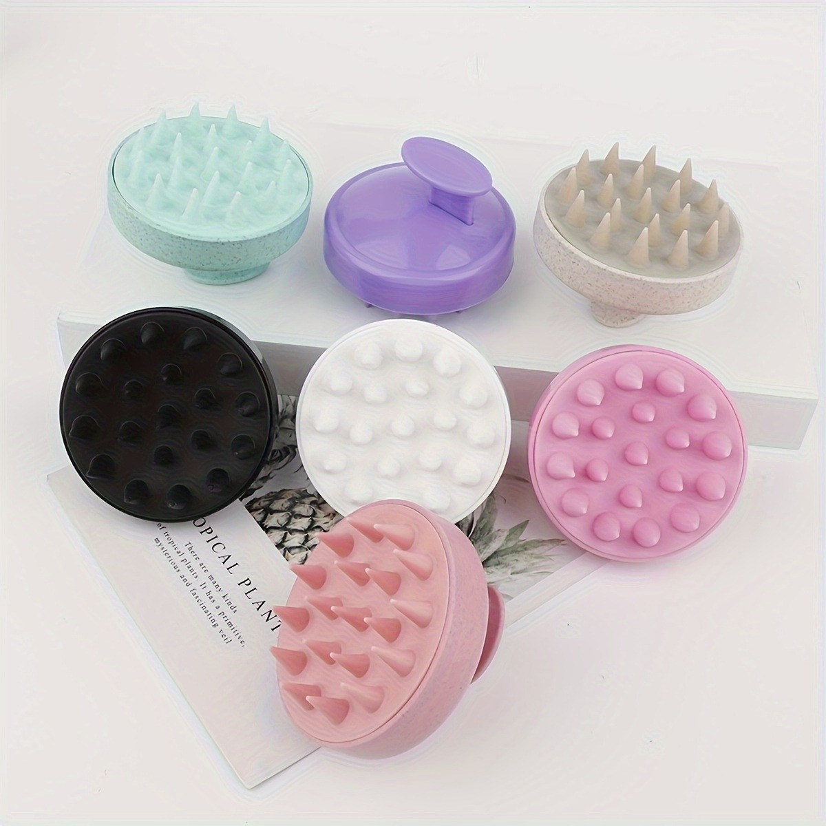 2-in-1 Silicone Scalp Massager - Spa Y Wellness 评论和价格