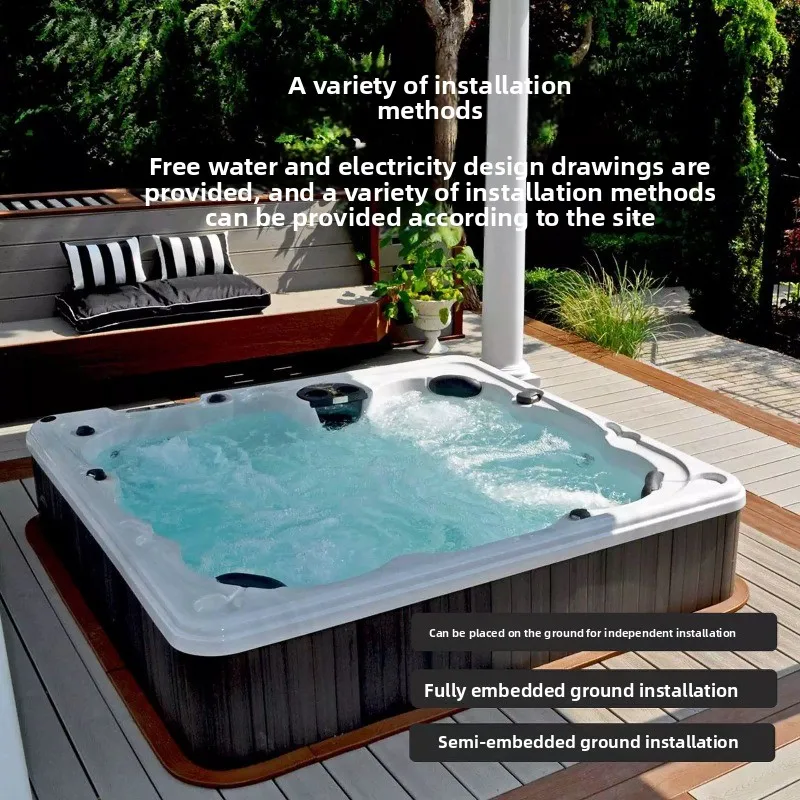 Outdoor Jacuzzi Multiplayer He - Villa Wellness Spa 评论和价格