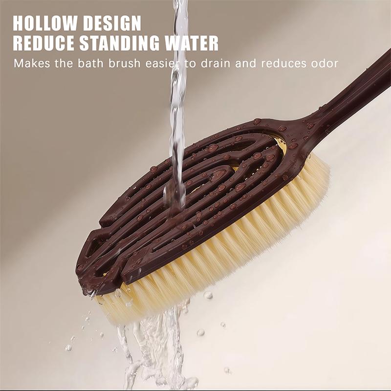 【1Pc 2 In 1 Body Massage Brush - Dry Brush Body 评论和价格