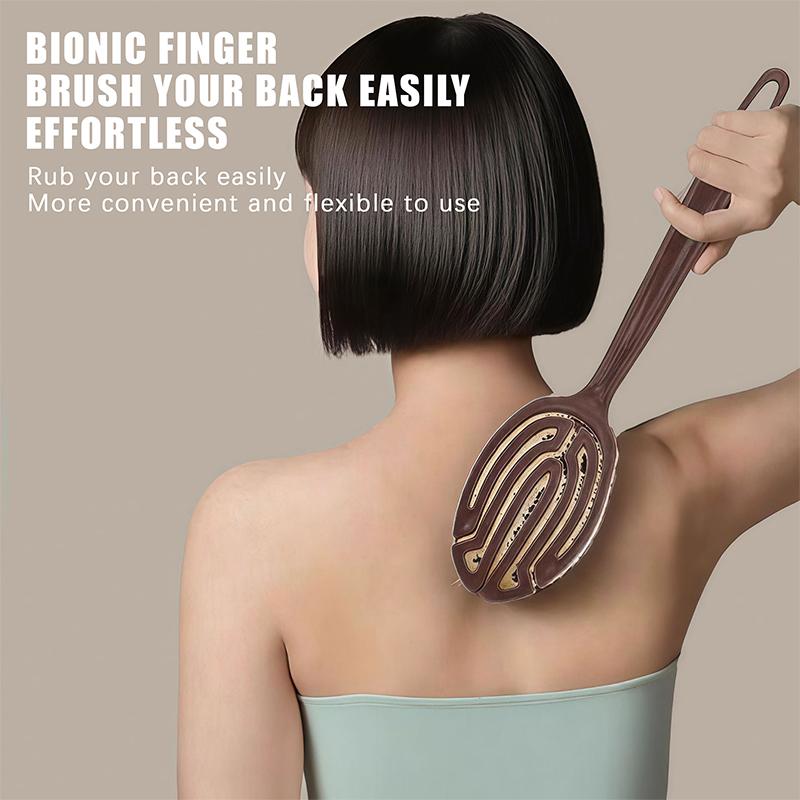 【1Pc 2 In 1 Body Massage Brush - Dry Brush Body 评论和价格