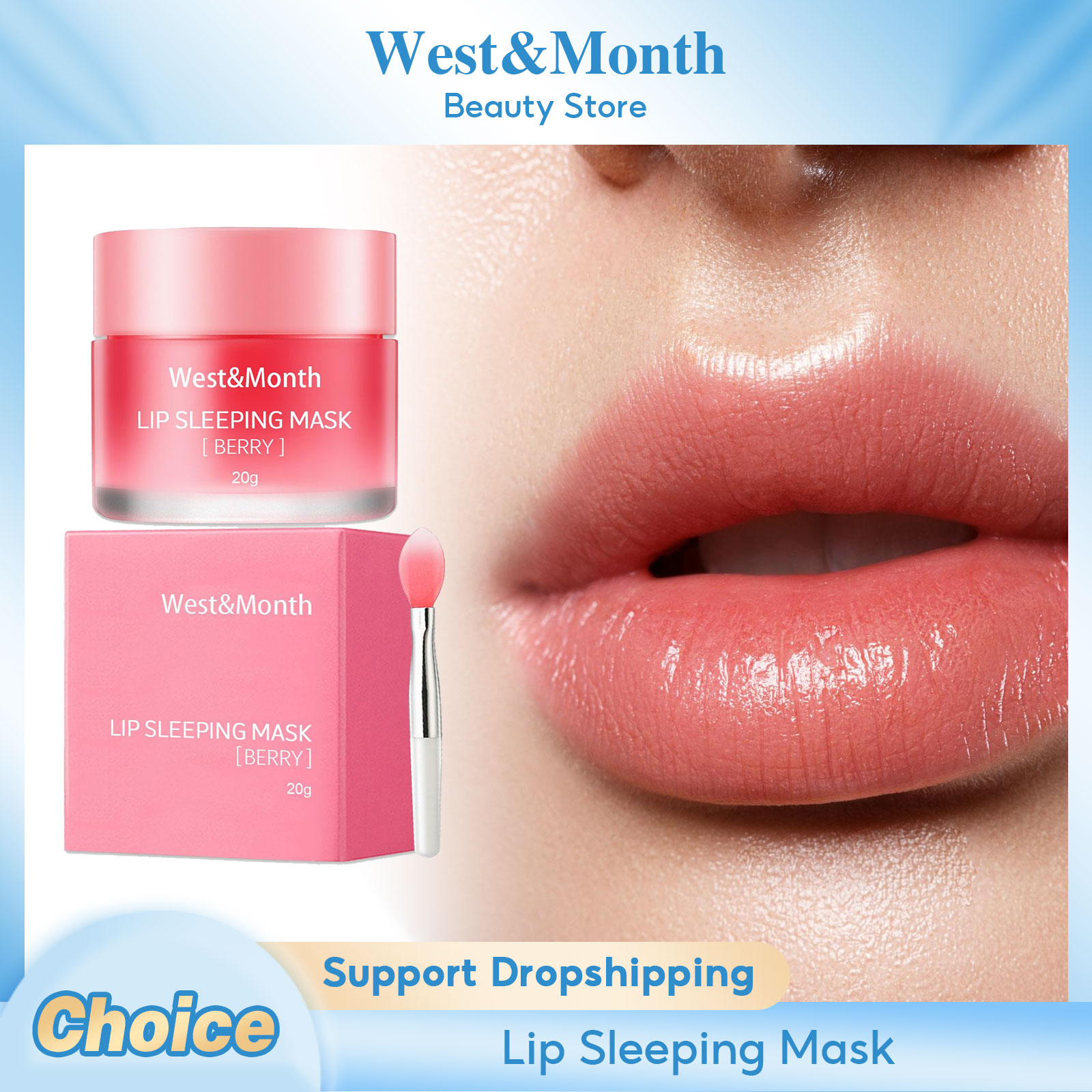 Sleeping Lip Mask Anti-Chapped - Dry Brush Body 评论和价格