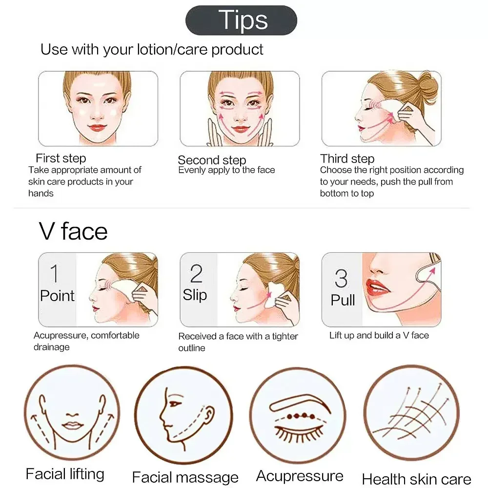 3Pcs Gua Sha Scraper Board Rol - Spa Y Wellness 评论和价格