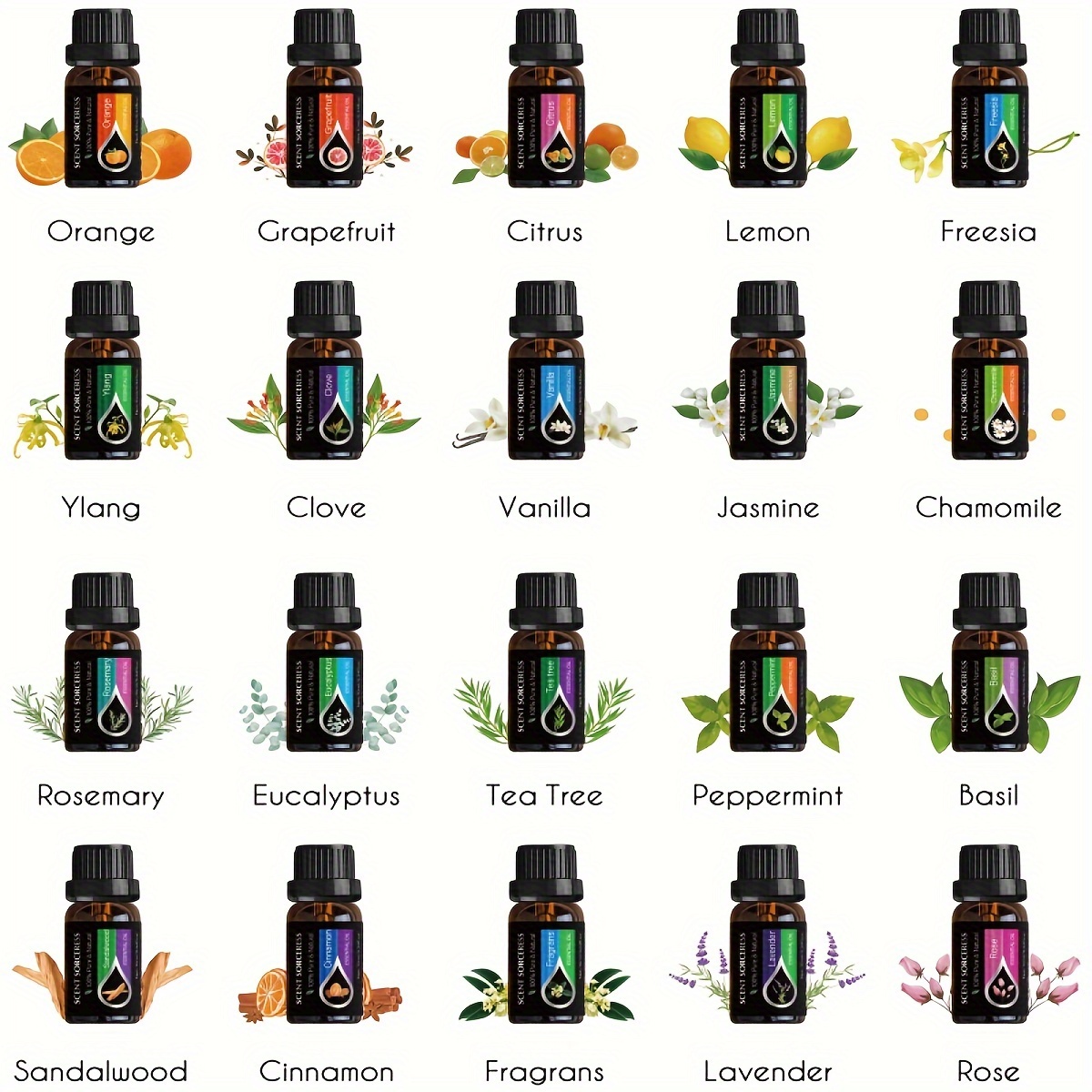 20pcs/set Black Classic Essent - Spa Wellness Locations 评论和价格