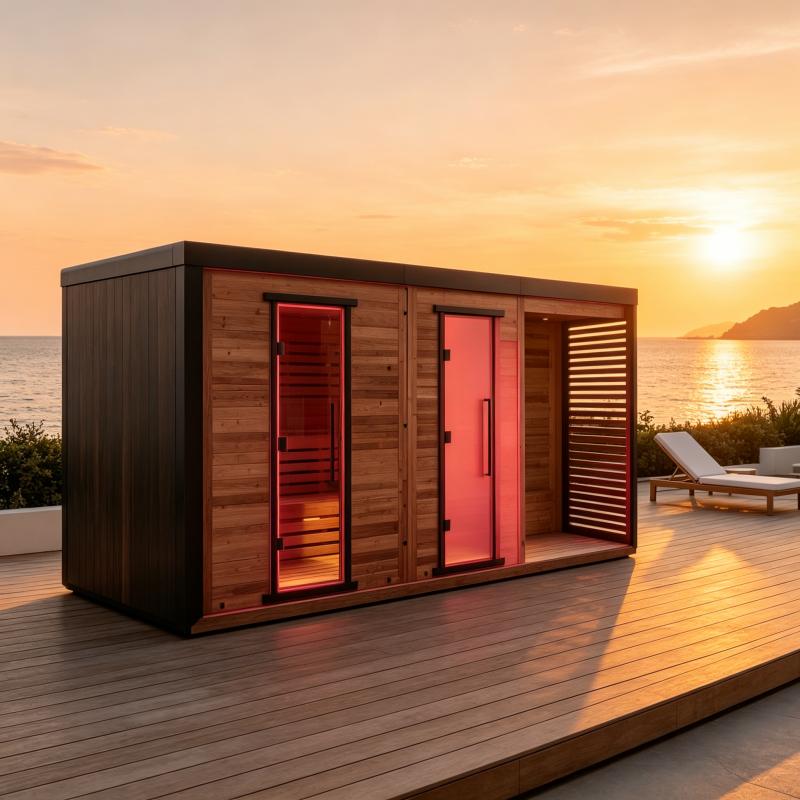 Customized Wooden Sauna Room I - Villa Wellness Spa 评论和价格