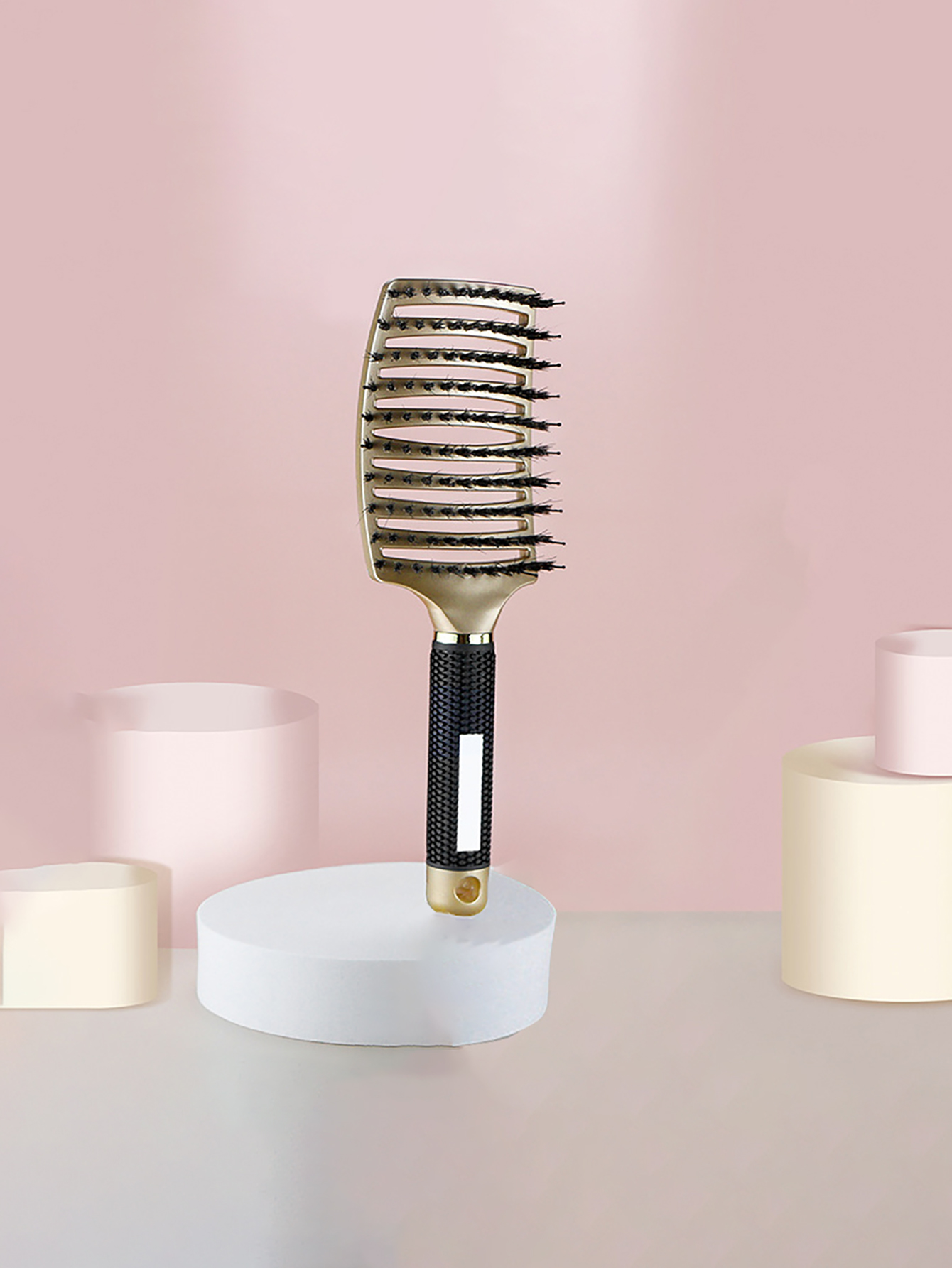 1pc curved ventilated bristle  - Dry Brush Body 评论和价格