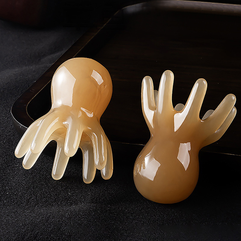 2Pcs Resin Octopus Comb Scalp  - Wellness Spa And Massage 评论和价格