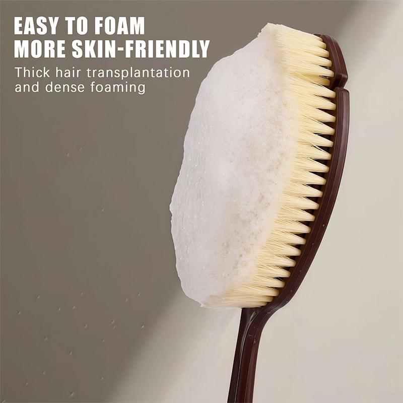 Body Massage Brush 2 In 1 Long - Dry Brush Body 评论和价格